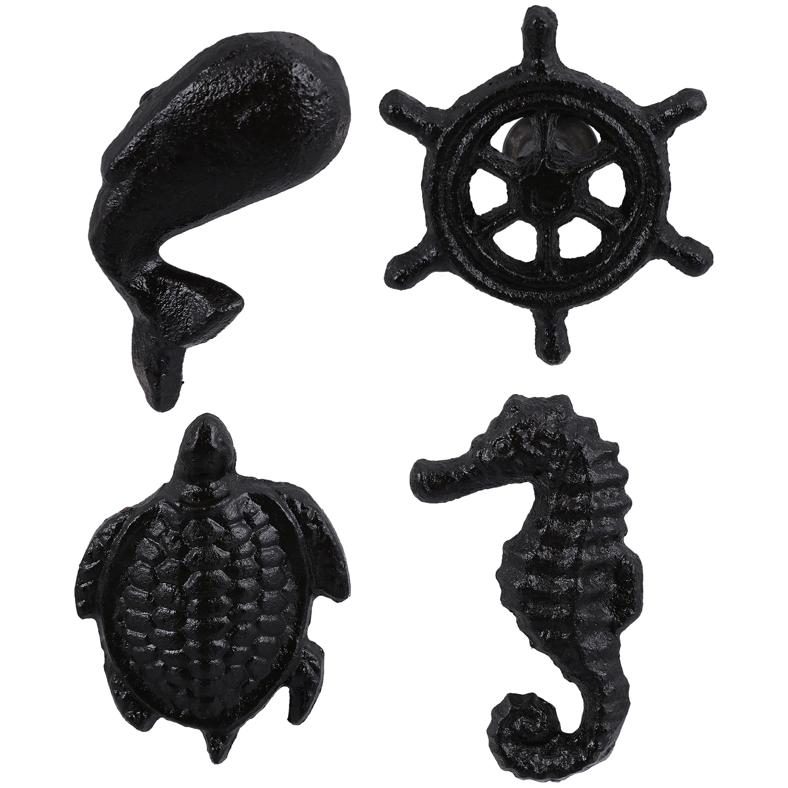 4 Pcs Cabinet Knobs Vintage Animal Drawer Pulls Iron Coastal Style Door Hardware Ocean Theme Furniture Accessories
4 Pcs Cabinet Knobs Vintage Animal Drawer Pulls Iron Coastal Style Door Hardware Ocean Theme Furniture Accessories