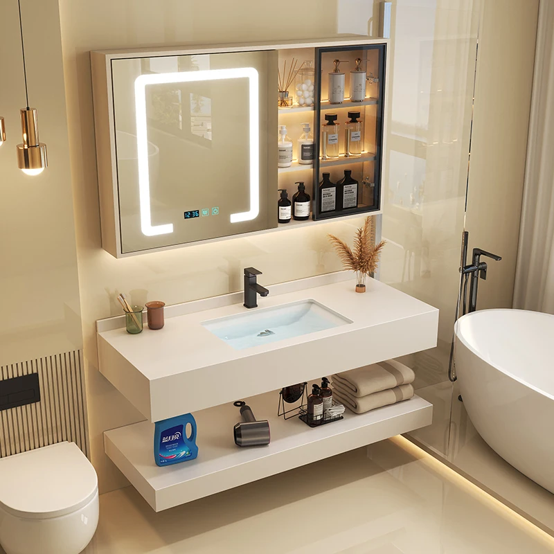 Organizer Storage Bathroom Cabinet Perfume Partitions Makeup Sink Shelves White Cupboard Closet Luxury Gabinete Room Furniture
Organizer Storage Bathroom Cabinet Perfume Partitions Makeup Sink Shelves White Cupboard Closet Luxury Gabinete Room Furniture