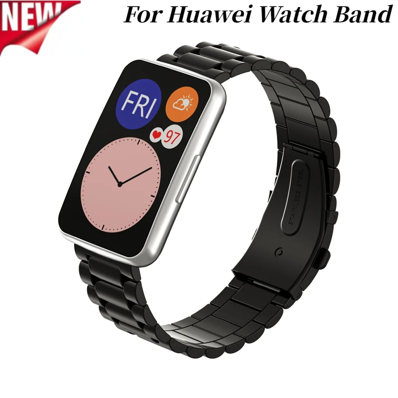 Ремешок из нержавеющей стали для Huawei Watch Fit, сменный металлический браслет для умных часов, аксессуары для часов
Ремешок из нержавеющей стали для Huawei Watch Fit, сменный металлический браслет для умных часов, аксессуары для часов