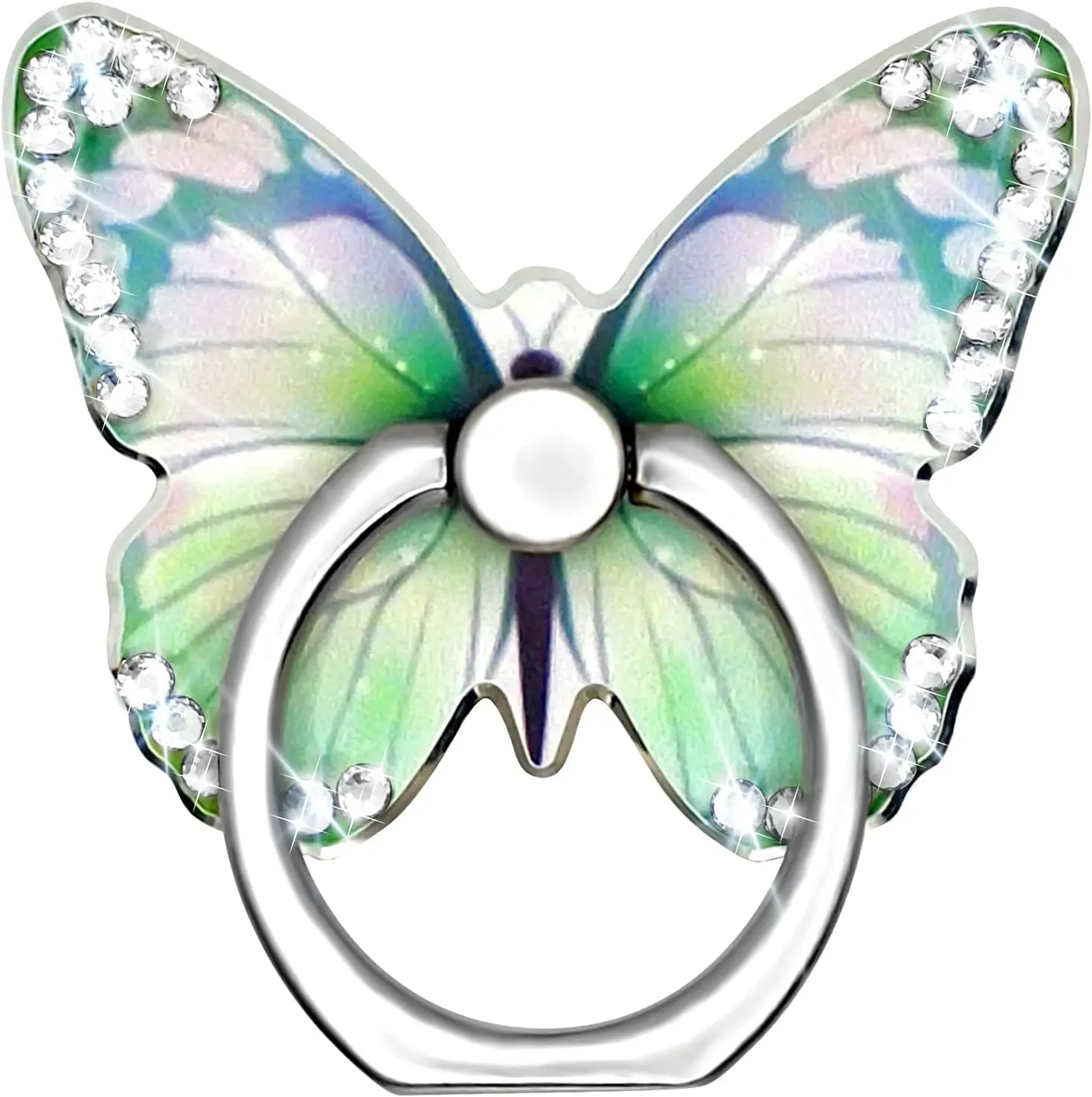 Butterfly Phone Ring Holder 360° Rotation Finger Stand for All Smartphones
Butterfly Phone Ring Holder 360° Rotation Finger Stand for All Smartphones