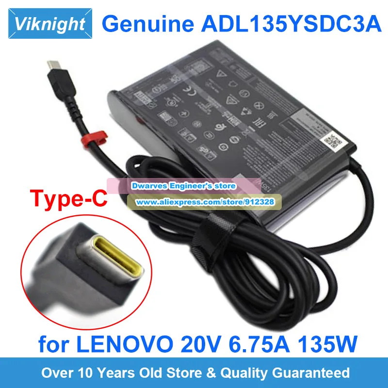 Genuine ADL135YSDC3A ADL135NDC3A AC Adapter 20V 6.75A 135W for Lenovo IDEAPAD Y50 Y700 THINKPAD T440P T540P T460P ERAZER X6603
Genuine ADL135YSDC3A ADL135NDC3A AC Adapter 20V 6.75A 135W for Lenovo IDEAPAD Y50 Y700 THINKPAD T440P T540P T460P ERAZER X6603