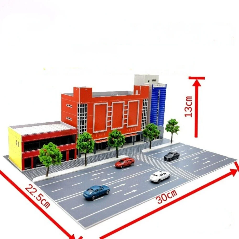 1/150 Scale Diorama Building Model City Street View Backdrop Display Scene Architectural Model Collection Gift Toy
1/150 Scale Diorama Building Model City Street View Backdrop Display Scene Architectural Model Collection Gift Toy