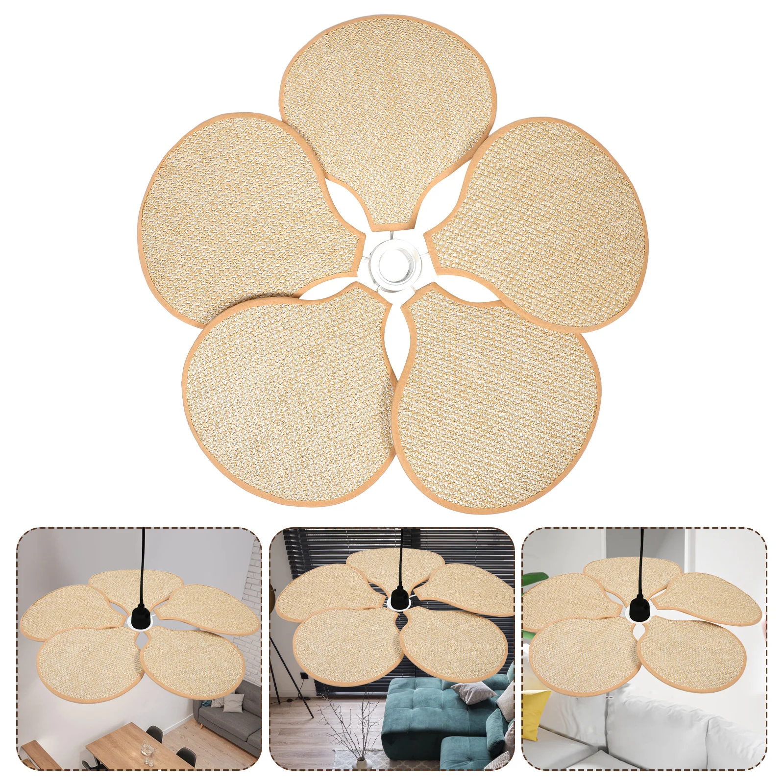 Комплект абажуров в форме лепестков для подвесных светильников в стиле бохо, минималистичный декоративный абажур для потолочного освещения, сменный, для использования внутри помещений
Комплект абажуров в форме лепестков для подвесных светильников в стиле бохо, минималистичный декоративный абажур для потолочного освещения, сменный, для использования внутри помещений