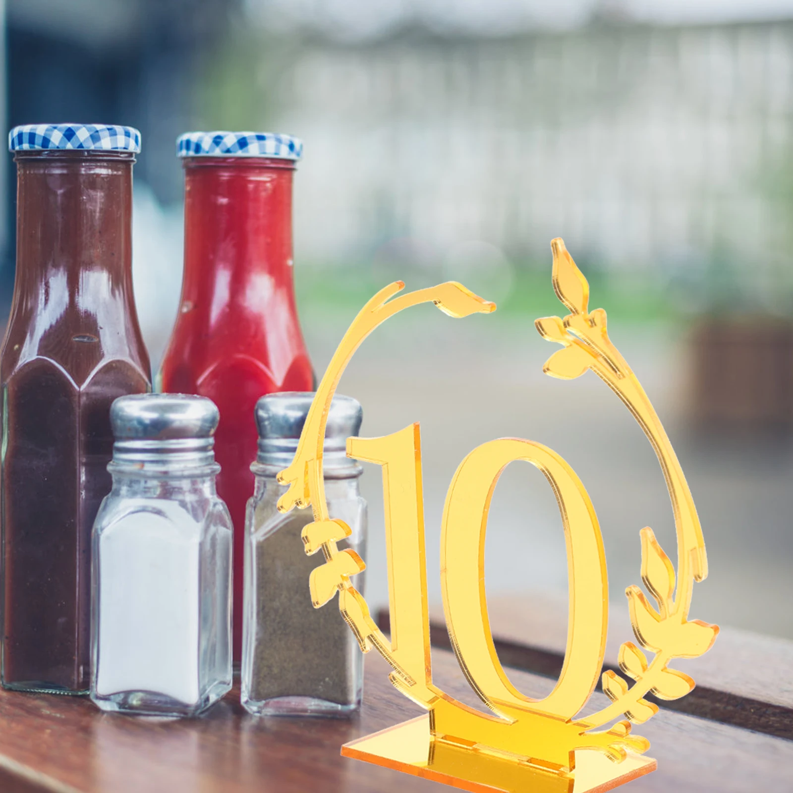 10pcs Acrylic Table Number Plate Wedding Reserved Holder Decorative Seating Table Banquet Restaurant Reusable Glossy Seat Board 
10pcs Acrylic Table Number Plate Wedding Reserved Holder Decorative Seating Table Banquet Restaurant Reusable Glossy Seat Board