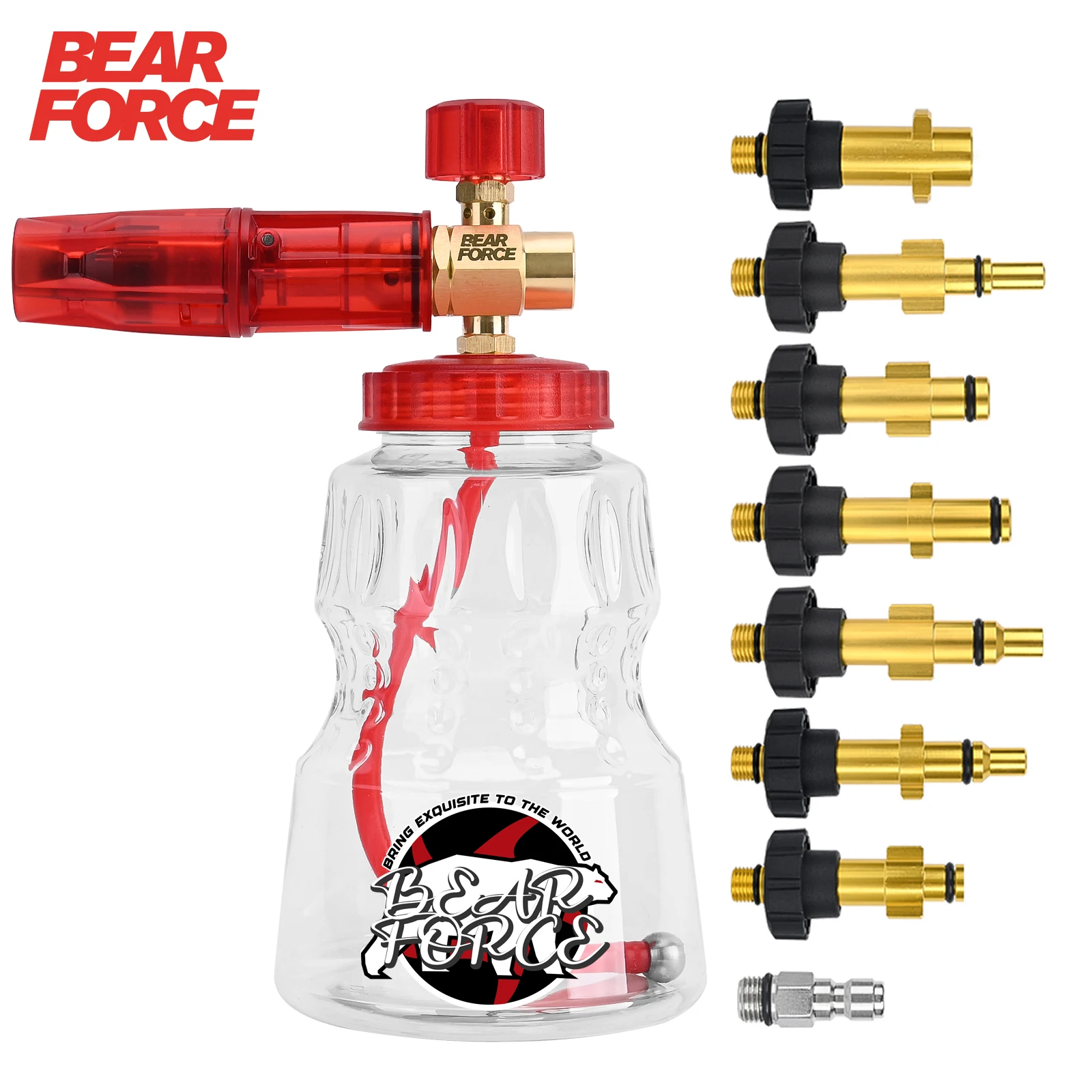 Мойка высокого давления, латунная насадка для пены для снега, насадка для мойки автомобилей, пенообразователь для мойки высокого давления Karcher Elitech Bort AR Bosch
Мойка высокого давления, латунная насадка для пены для снега, насадка для мойки автомобилей, пенообразователь для мойки высокого давления Karcher Elitech Bort AR Bosch