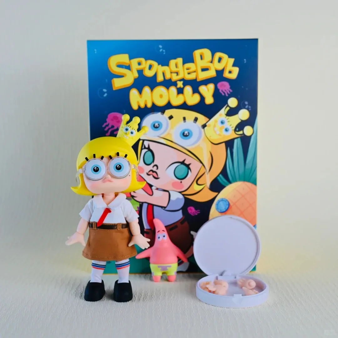 POP MART натуральная серия Molly SpongeBob SquarePants, милая и интересная коллекция игрушек-сюрпризов, подарки на день рождения на складе
POP MART натуральная серия Molly SpongeBob SquarePants, милая и интересная коллекция игрушек-сюрпризов, подарки на день рождения на складе