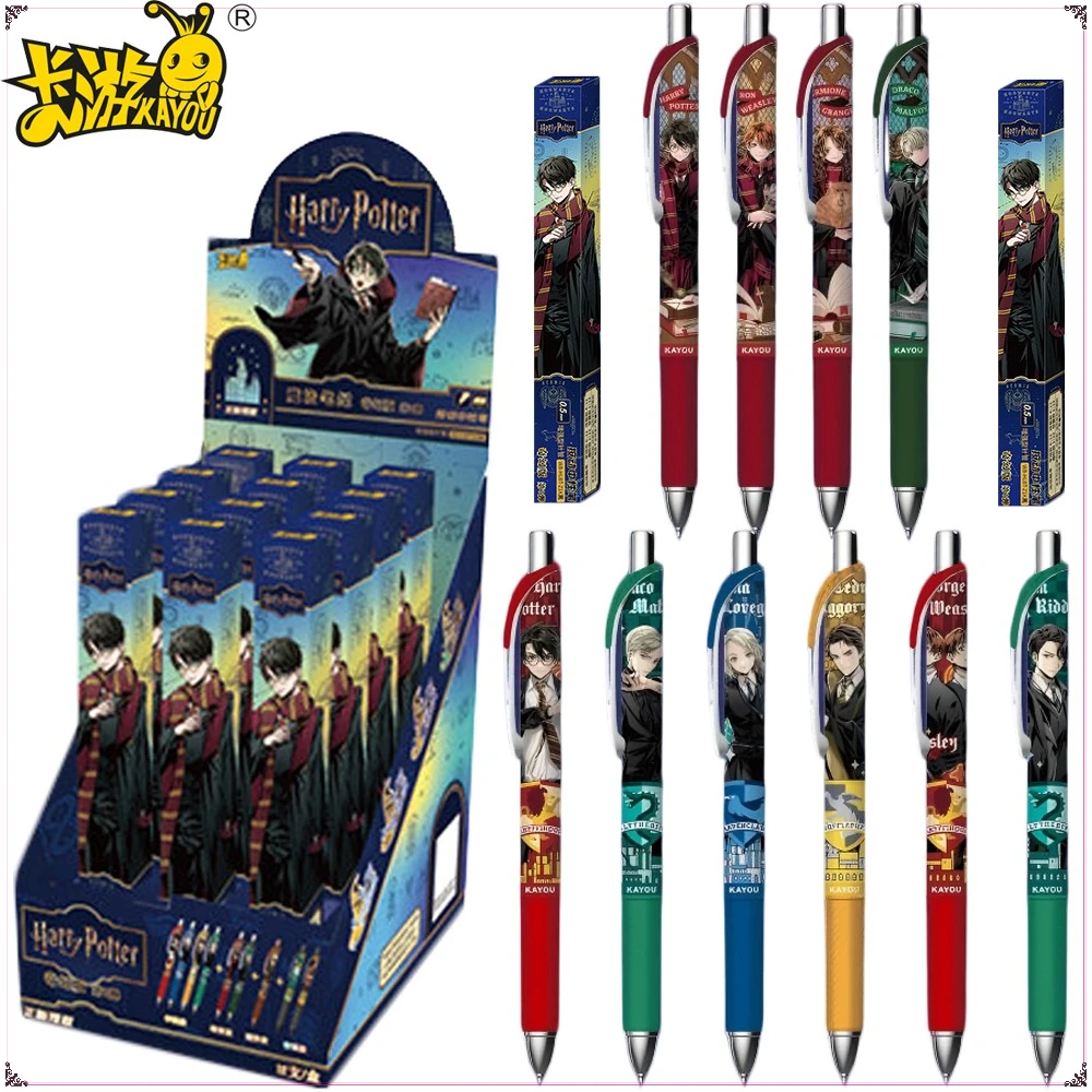 New KAYOU Genuine Harry Potter Gel Pen Blind Box Fashion Anime Theme Pattern Ballpoint Pen Portable Birthday Stationery Gifts
New KAYOU Genuine Harry Potter Gel Pen Blind Box Fashion Anime Theme Pattern Ballpoint Pen Portable Birthday Stationery Gifts