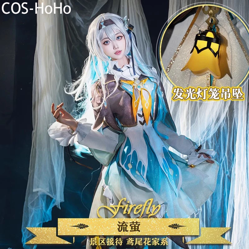 COS-HoHo Honkai: Star Rail Firefly Game Suit Elegant Dress Uniform Cosplay Costume Halloween Party Role Play Outfit Women XS-3XL
COS-HoHo Honkai: Star Rail Firefly Game Suit Elegant Dress Uniform Cosplay Costume Halloween Party Role Play Outfit Women XS-3XL