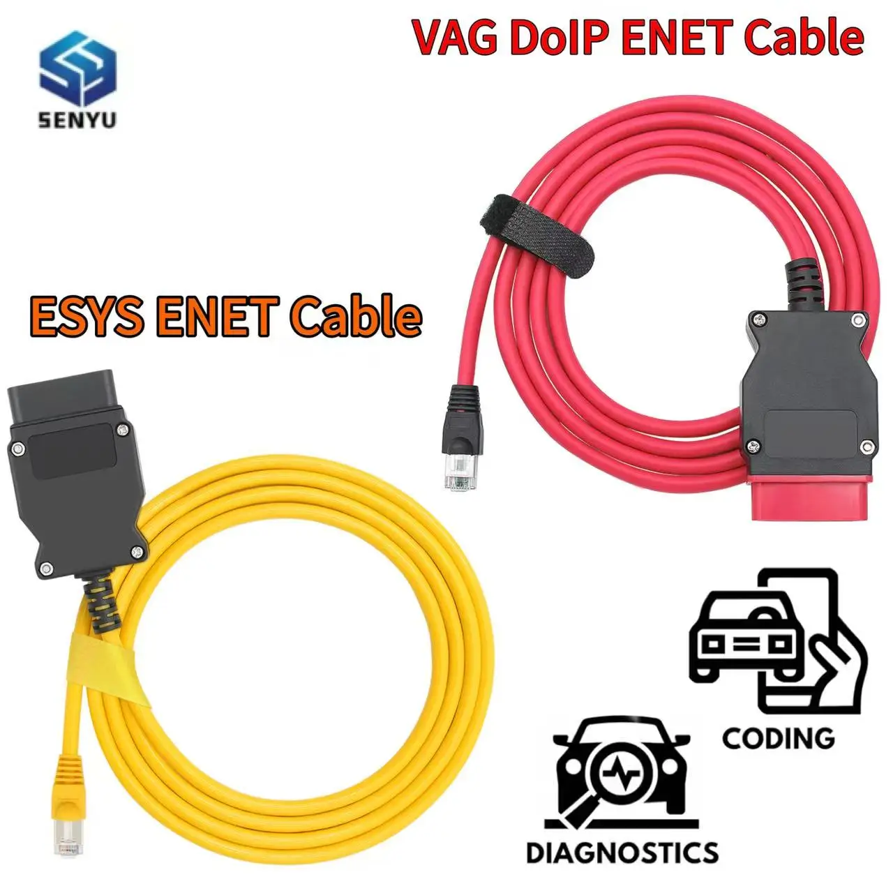 ESYS ENET Cable VAG DoIP Cable VAG COM Refresh Hidden Data ENET Ethernet Coding ECU Programmer OBD2 Scanner Car Diagnostic Tool
ESYS ENET Cable VAG DoIP Cable VAG COM Refresh Hidden Data ENET Ethernet Coding ECU Programmer OBD2 Scanner Car Diagnostic Tool