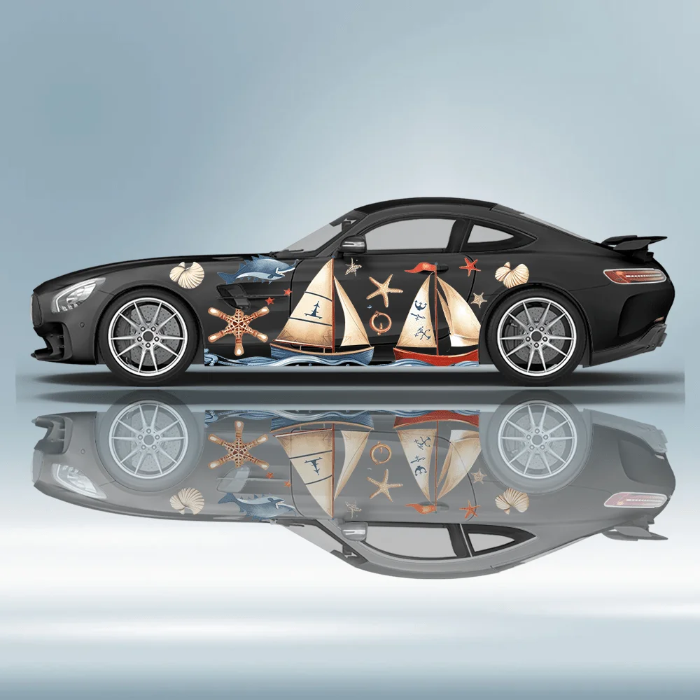 Ocean Sailboat Rudder Car Vinyl Wraps Decal Self-adhesive PVC Sticker Suitable for Trucks SUV Decoration Auto Accessories Gift
Ocean Sailboat Rudder Car Vinyl Wraps Decal Self-adhesive PVC Sticker Suitable for Trucks SUV Decoration Auto Accessories Gift