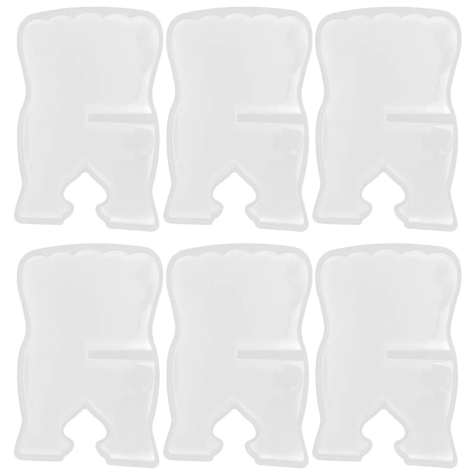 6Pcs Silicone Book Stand Molds for Reading Sheet Music Holder Resin Casting DIY Home Decor Wedding Party Housewarming Craft
6Pcs Silicone Book Stand Molds for Reading Sheet Music Holder Resin Casting DIY Home Decor Wedding Party Housewarming Craft