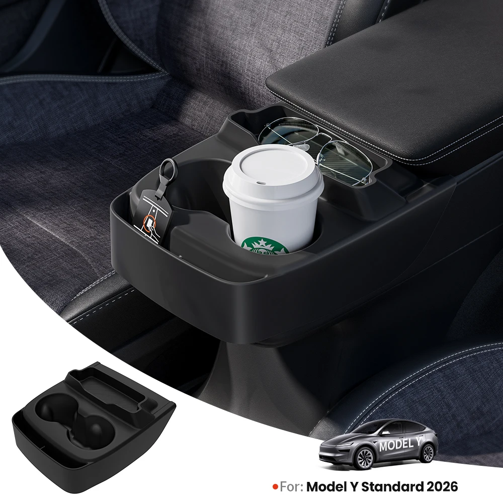 YZ for Tesla Model Y Standard RWD AWD 2025 2026 Cup Holder Insert with Sunglasses Storage Tray Center Console Organizer Tray
YZ for Tesla Model Y Standard RWD AWD 2025 2026 Cup Holder Insert with Sunglasses Storage Tray Center Console Organizer Tray