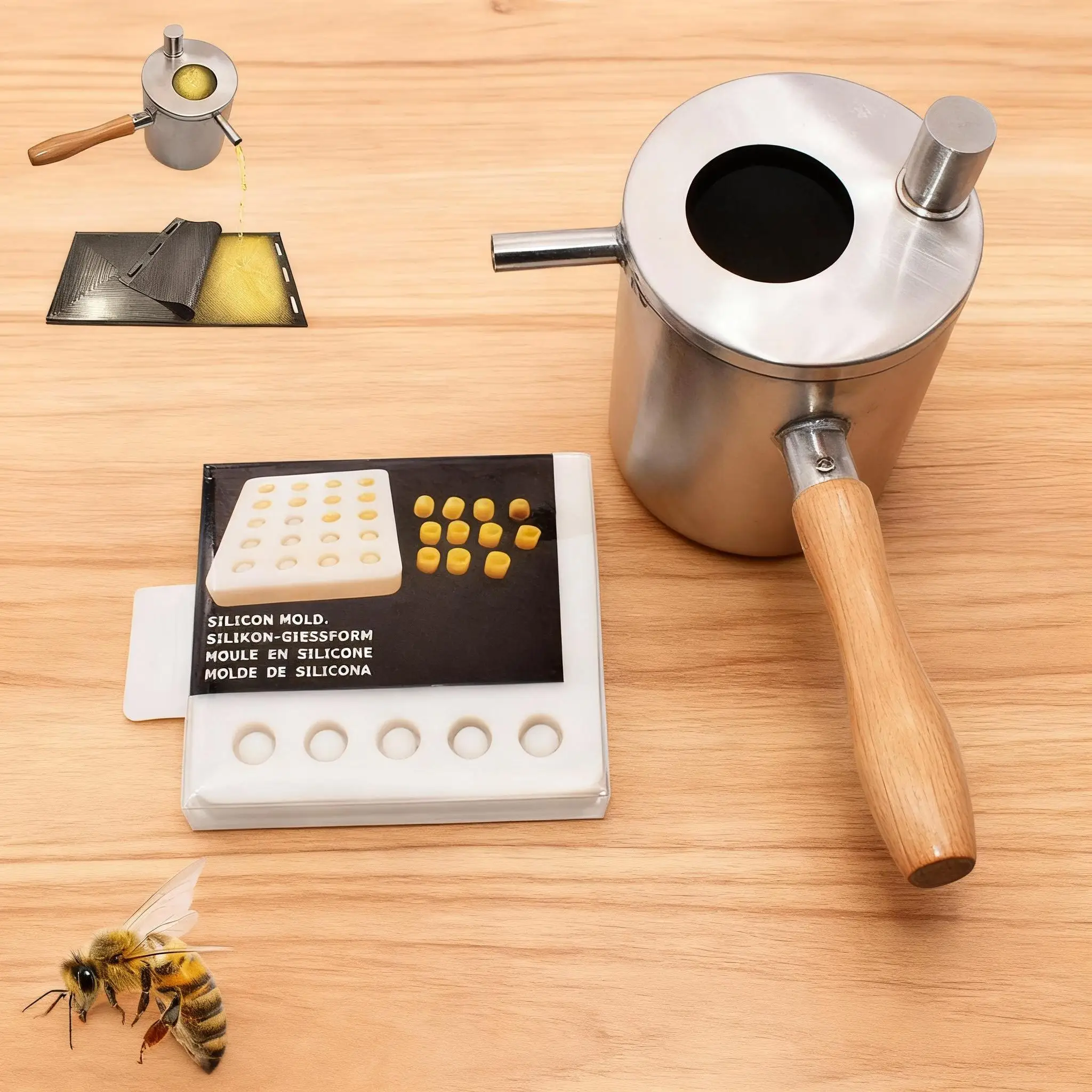 Beeswax Furnace Artificial Throne Beekeeping Beeswax Pouring Pot Honey Bee Candle Tool Beekeeper Equipment
Beeswax Furnace Artificial Throne Beekeeping Beeswax Pouring Pot Honey Bee Candle Tool Beekeeper Equipment