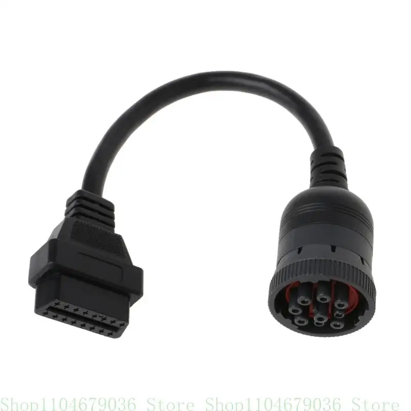 652F 9 PIN -контакт до OBD2 Интерфейс -грузовик J1939 Y Splitter Truck GPS 16PIN мужской и женский диагностический сканер разъем
652F 9 PIN -контакт до OBD2 Интерфейс -грузовик J1939 Y Splitter Truck GPS 16PIN мужской и женский диагностический сканер разъем