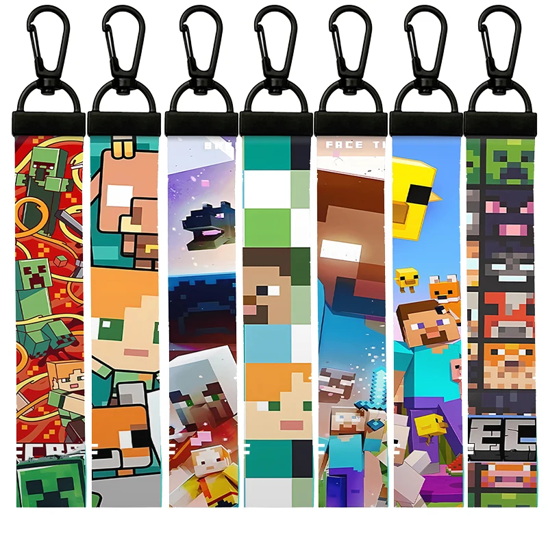 Minecrafted Anime Figures Keychain Cute Cartoon Tag KeysStrap Key Ring women men Car Motorcycle Accessories Birthday Gifts
Minecrafted Anime Figures Keychain Cute Cartoon Tag KeysStrap Key Ring women men Car Motorcycle Accessories Birthday Gifts