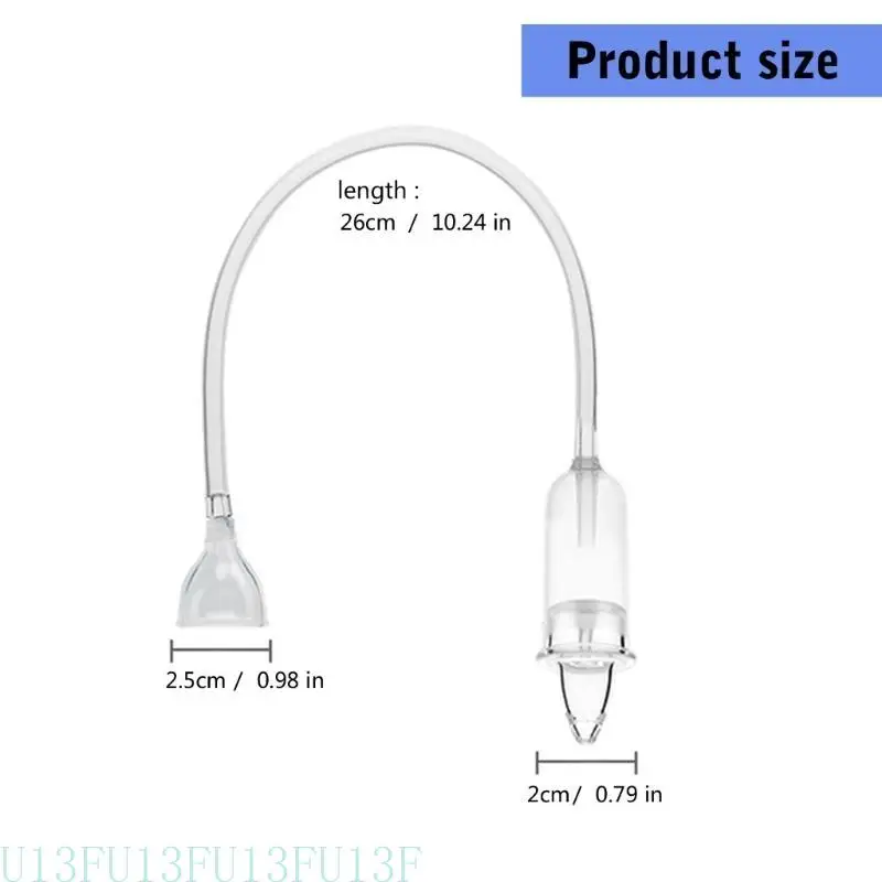 U13F Baby Nose Cleaner Nasal Aspirator Soft and Effective Gental Suction Tool for Infants Easy Use Reusable Booger Remover
U13F Baby Nose Cleaner Nasal Aspirator Soft and Effective Gental Suction Tool for Infants Easy Use Reusable Booger Remover