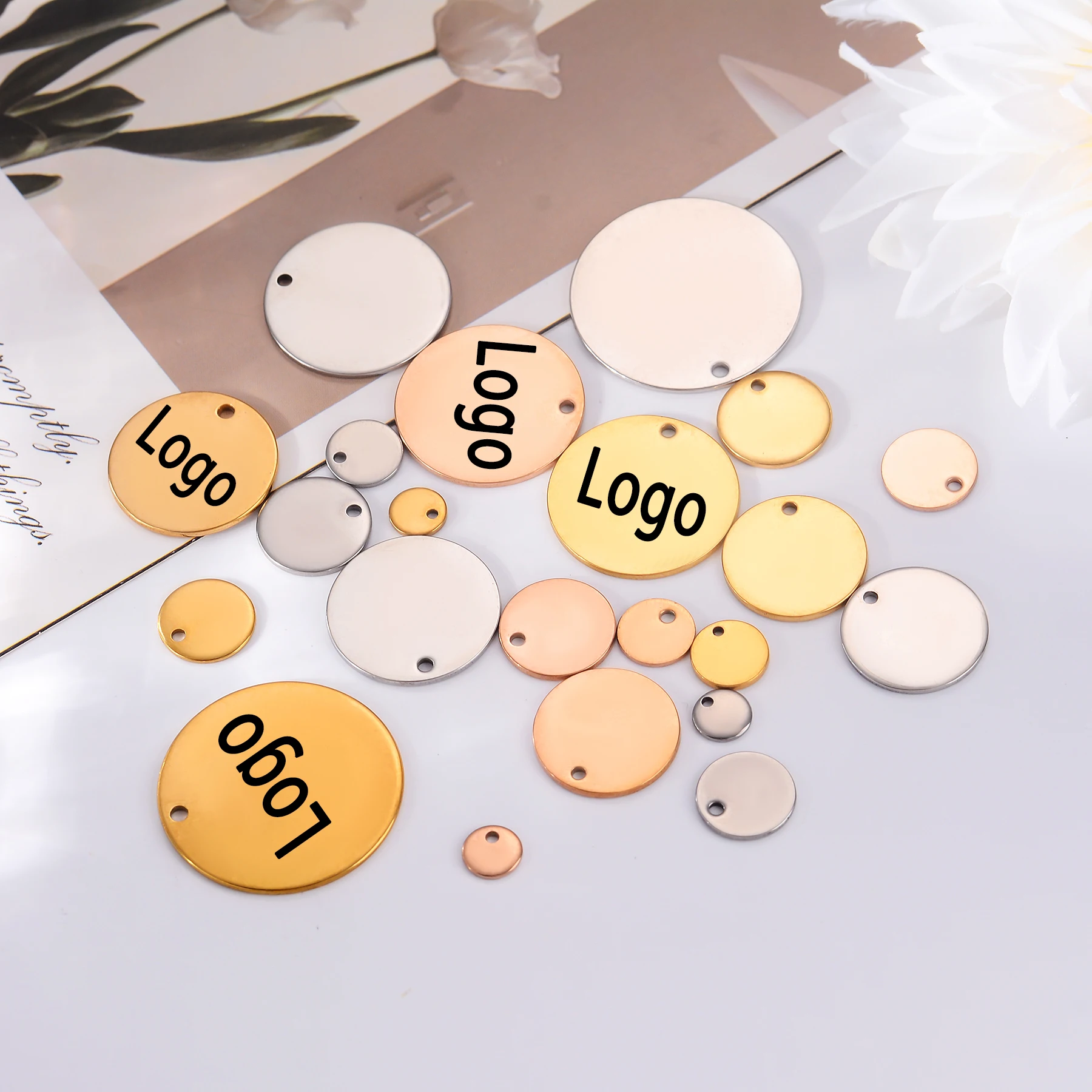 50pcs Customized Custom Laser Engrave Name LOGO Stainless Steel Personalized Stainless Steel Blank Dog Tags Charms Wholesale
50pcs Customized Custom Laser Engrave Name LOGO Stainless Steel Personalized Stainless Steel Blank Dog Tags Charms Wholesale