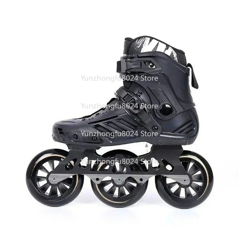 Big Three Wheel Speed Skates Adult Professional Racing Roller Skates Adult Roller Skating Children Skates for Men and Women 
Big Three Wheel Speed Skates Adult Professional Racing Roller Skates Adult Roller Skating Children Skates for Men and Women