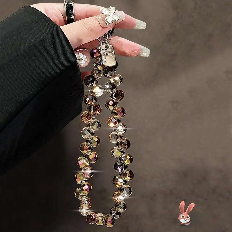 Crystal Beads Hand Chain Lanyard Clip Mobile Phone Case Keychain Bag Trendy Accessories ABEYINUOR Love Beads
Crystal Beads Hand Chain Lanyard Clip Mobile Phone Case Keychain Bag Trendy Accessories ABEYINUOR Love Beads