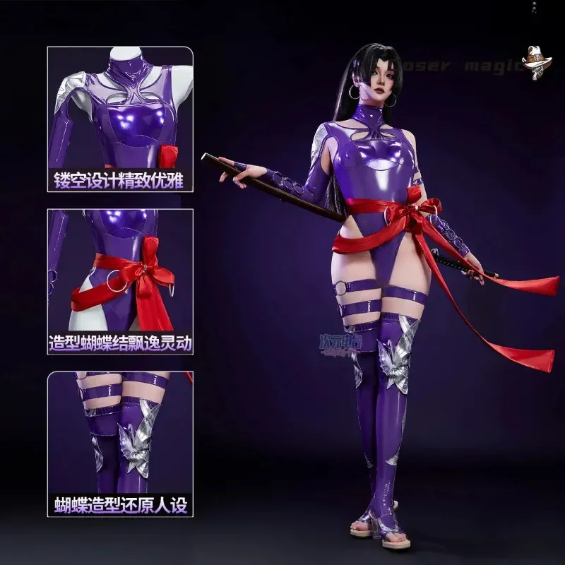 Game Rivals Psylocke Cosplay Costume Uniform Halloween Carnival Party Christmas Play Role Clothes Clothing
Game Rivals Psylocke Cosplay Costume Uniform Halloween Carnival Party Christmas Play Role Clothes Clothing