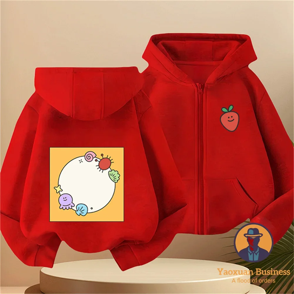Campus Daily Autumn Winter 2D Simple Sketches Cartoon Zip Up Hoodie Pure Cotton Warm Boys Girls Outfit
Campus Daily Autumn Winter 2D Simple Sketches Cartoon Zip Up Hoodie Pure Cotton Warm Boys Girls Outfit