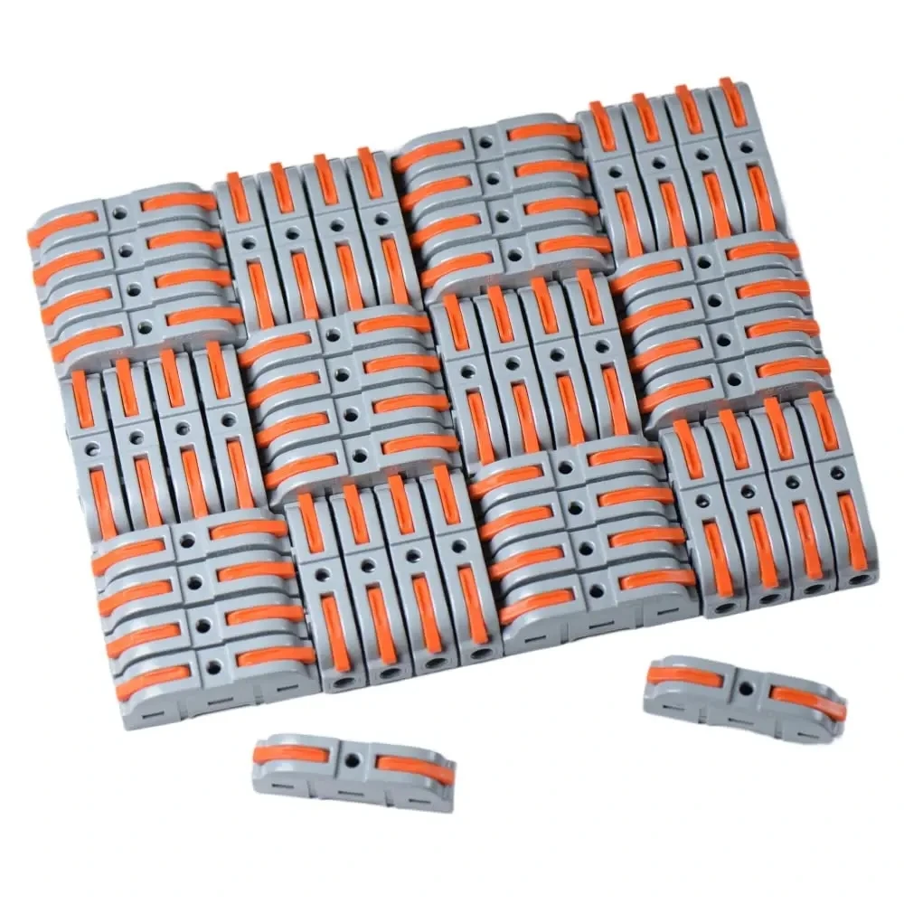 34pcs Lever Wire Connector For Quick Connection 28-12 AWG 1-to-1 In-line Wire Connector Compact Splice Insulated Terminal
34pcs Lever Wire Connector For Quick Connection 28-12 AWG 1-to-1 In-line Wire Connector Compact Splice Insulated Terminal