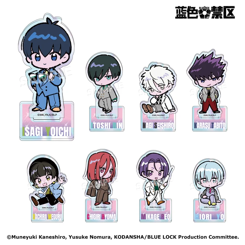 Anime BLUE LOCK Chigiri Hyoma Reo Hiori Rin Isagi Yoichi Cosplay Acrylic Figure Stand Cartoon Standing Sign Accessories gift
Anime BLUE LOCK Chigiri Hyoma Reo Hiori Rin Isagi Yoichi Cosplay Acrylic Figure Stand Cartoon Standing Sign Accessories gift