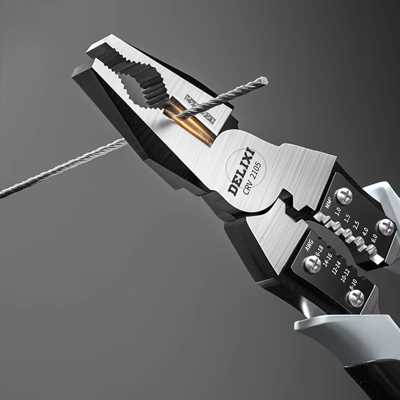 Tianma 3 sets of industrial cutting combination pliers aluminum handle multi-tool
Tianma 3 sets of industrial cutting combination pliers aluminum handle multi-tool