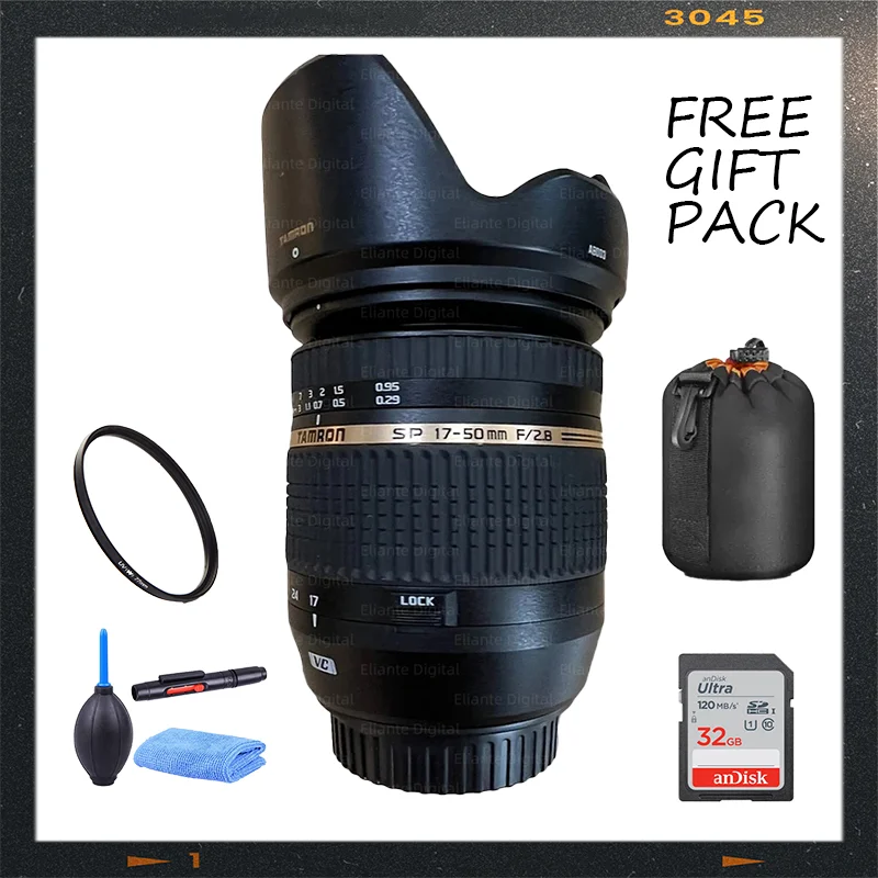 Tamron SP 17-50mm F/2.8 XR Di-II VC LD Aspherical APS-C Digital SLR Cameras for Nikon Canon(B005)
Tamron SP 17-50mm F/2.8 XR Di-II VC LD Aspherical APS-C Digital SLR Cameras for Nikon Canon(B005)