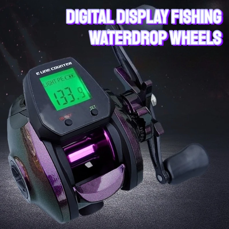Professional Fishing Reel Lure Fish Reels Fishing Supplies High Quality Tools Large Screen Waterproof Reels Digital Display
Professional Fishing Reel Lure Fish Reels Fishing Supplies High Quality Tools Large Screen Waterproof Reels Digital Display