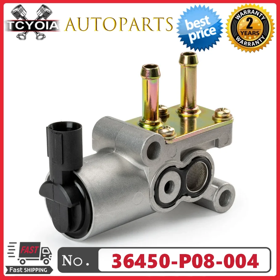Idle Air Control Valve IAC 36450-P08-004 36450P08004 For Honda CR-V 2.0L 1997-2001 Civic 1.5L 1.6L 1993-1996
Idle Air Control Valve IAC 36450-P08-004 36450P08004 For Honda CR-V 2.0L 1997-2001 Civic 1.5L 1.6L 1993-1996
