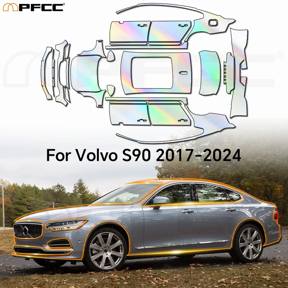 For Volvo S90 2017-2024 Paint Protection Film TPU Car Body Pre-cut Clear Kit Anti-scratch Invisible Resistant PPF Film
For Volvo S90 2017-2024 Paint Protection Film TPU Car Body Pre-cut Clear Kit Anti-scratch Invisible Resistant PPF Film 