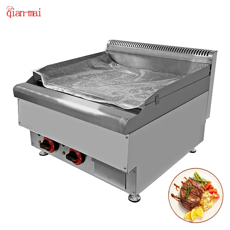 Commercial Kitchen Equipment Stainless Steel Gas Grill Griddle For Restaurant Use-for Steak And Potato Cooking
Commercial Kitchen Equipment Stainless Steel Gas Grill Griddle For Restaurant Use-for Steak And Potato Cooking