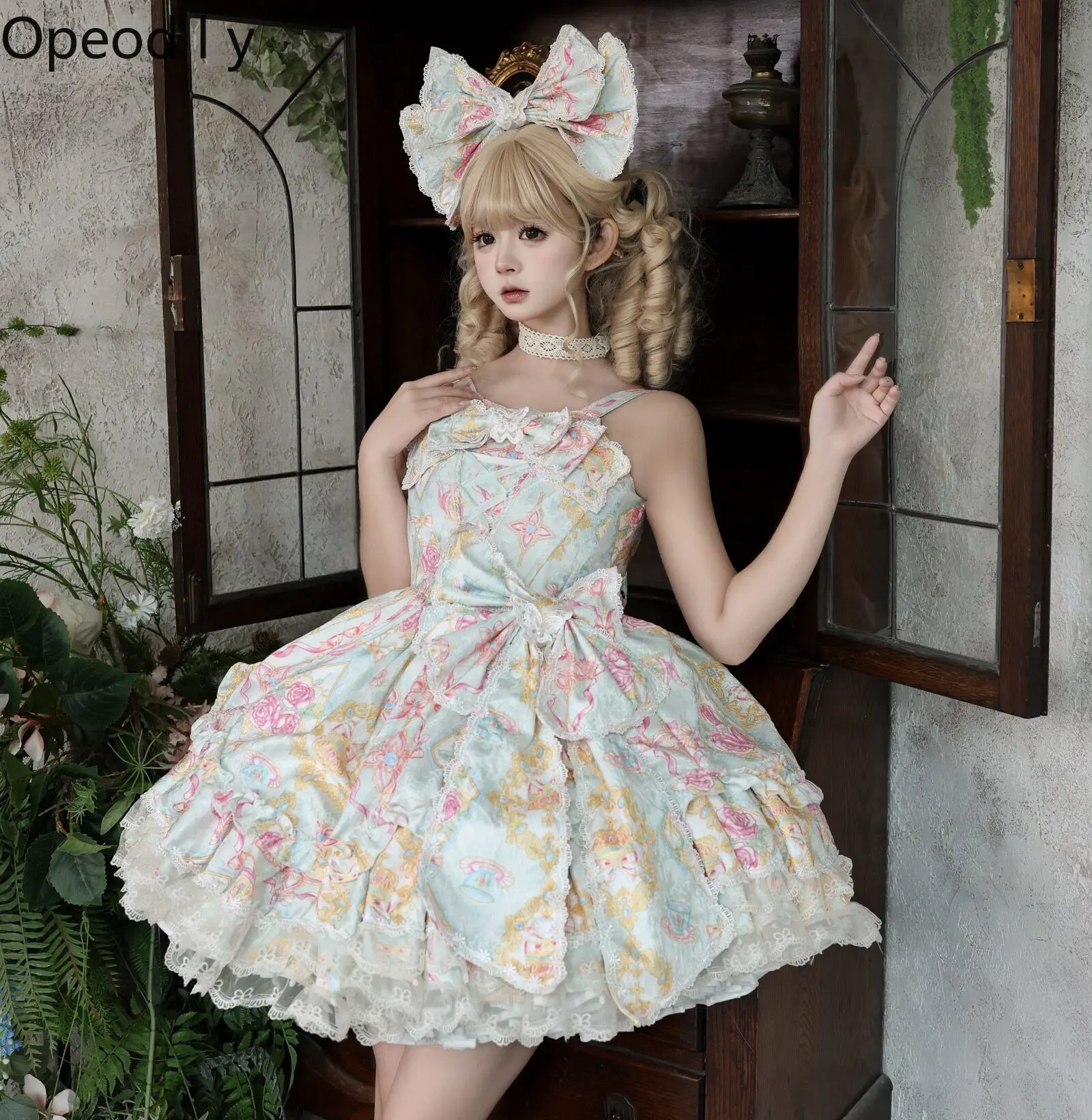 Vintage Elegant Lolita Original Design Jsk Dress Japanese Sweet Cute Princess Style Big Bow Birthday Party Woman Trailing Dress
Vintage Elegant Lolita Original Design Jsk Dress Japanese Sweet Cute Princess Style Big Bow Birthday Party Woman Trailing Dress