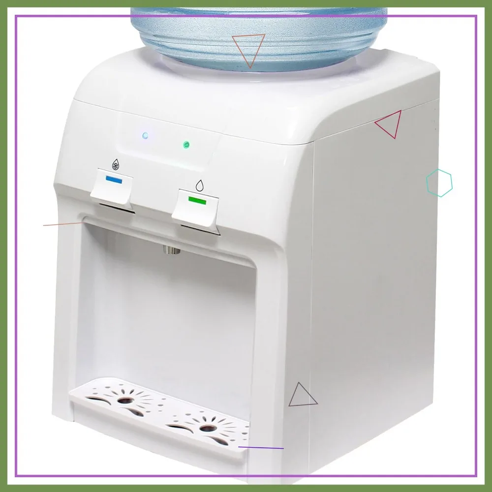 Компактный белый настольный диспенсер для воды для холодных напитков в любой комнате
Компактный белый настольный диспенсер для воды для холодных напитков в любой комнате