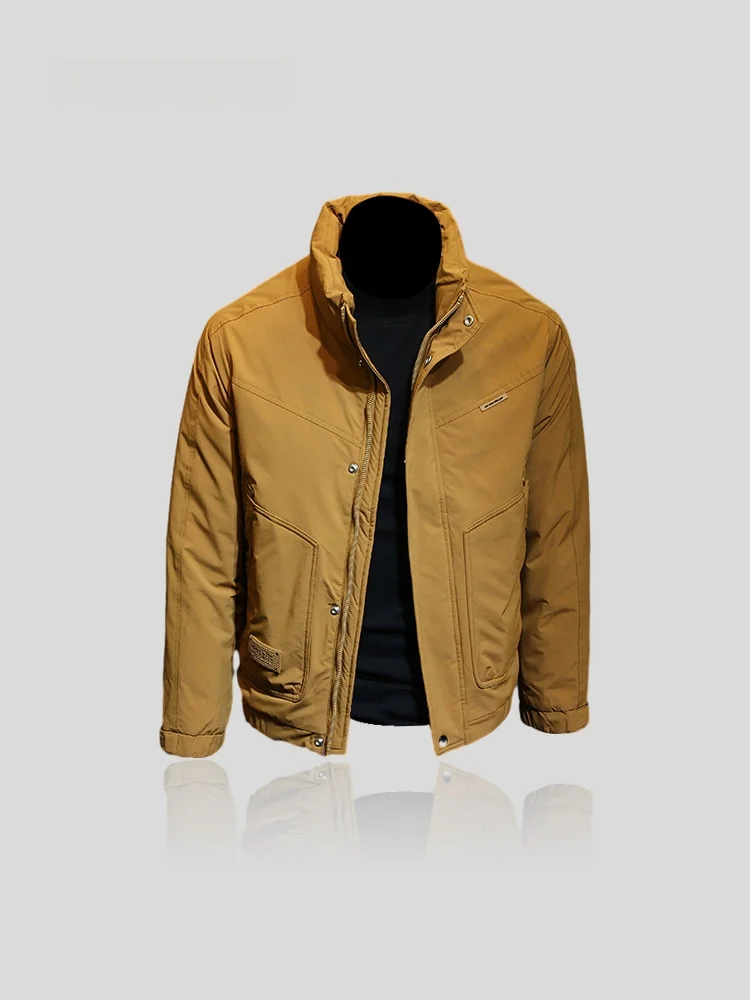 IT Men's Casual Duck down Jacket Slim Fit Stand Collar Warmth Long Sleeve New Winter Fashion Korean Style Clothing
IT Men's Casual Duck down Jacket Slim Fit Stand Collar Warmth Long Sleeve New Winter Fashion Korean Style Clothing