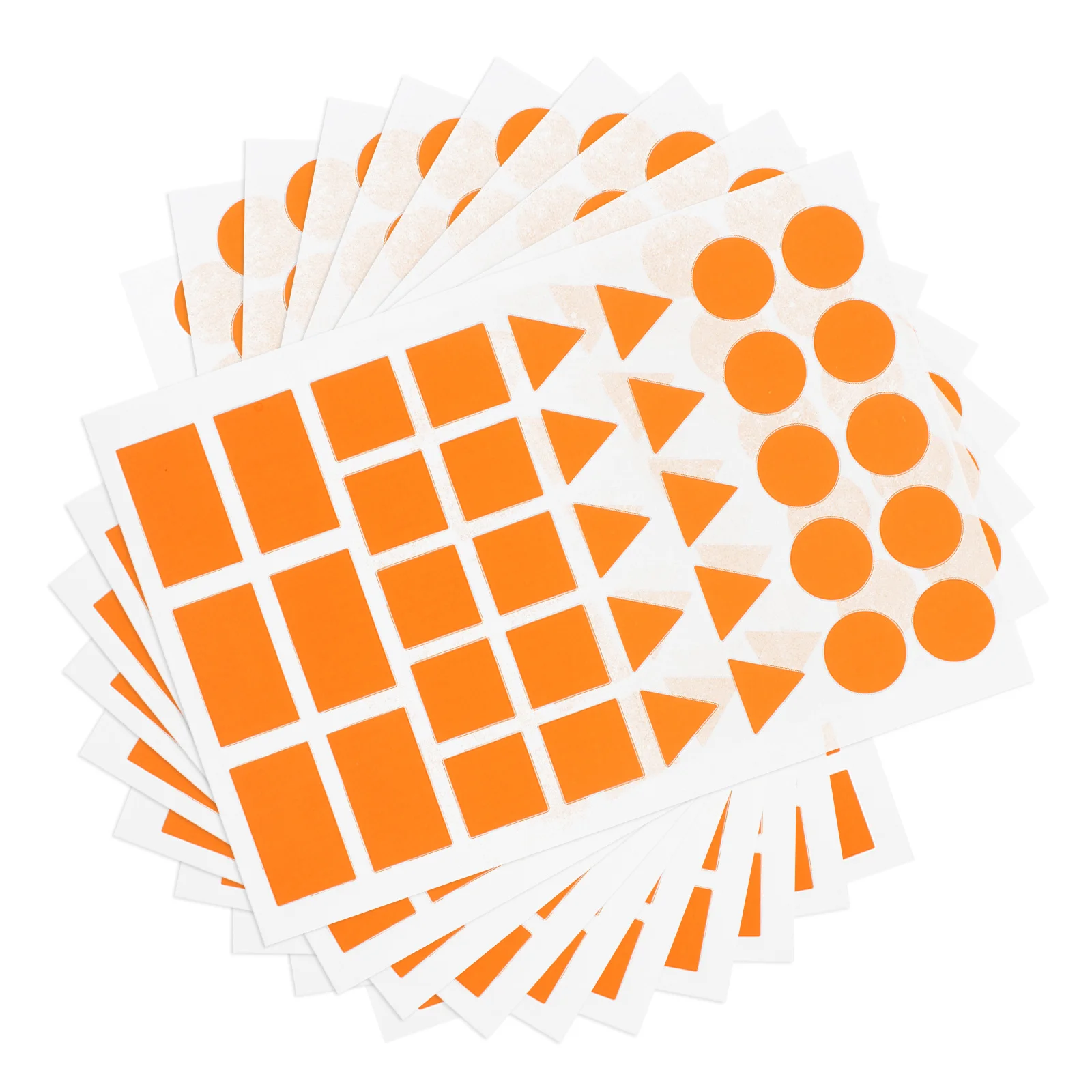 Flexible Orange Adhesive Labels Triangle Square Rectangle Circle Assorted Shapes for Organizing Crafting Educational Activities
Flexible Orange Adhesive Labels Triangle Square Rectangle Circle Assorted Shapes for Organizing Crafting Educational Activities