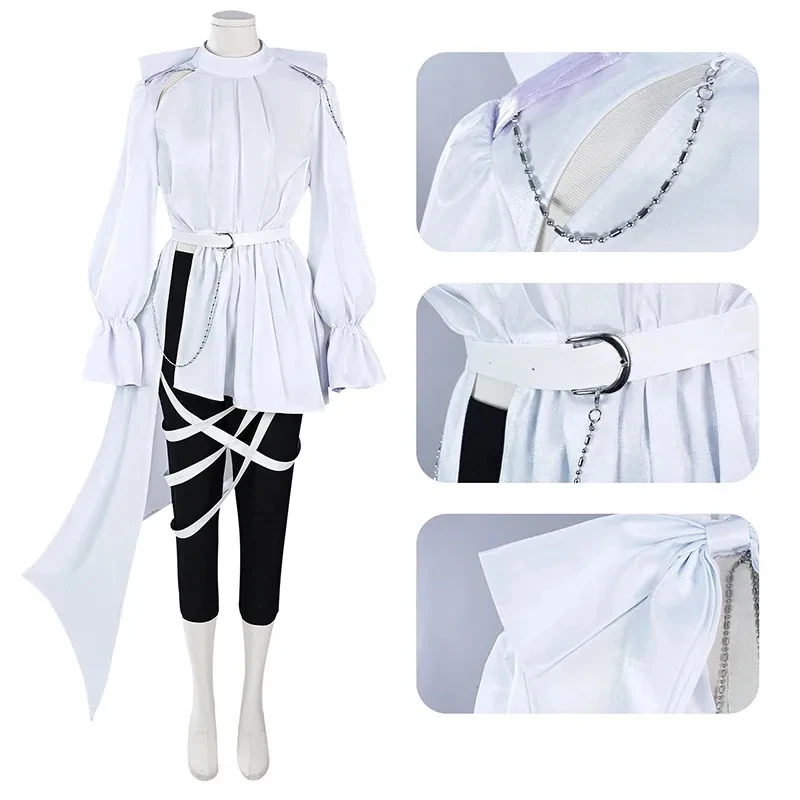 Anime Alien Stage Cosplay Costume Luka White Shirt Wig Accessories Full Set Role Play Comic Con Dress Hallowmas Party Outf FD1;6
Anime Alien Stage Cosplay Costume Luka White Shirt Wig Accessories Full Set Role Play Comic Con Dress Hallowmas Party Outf FD1;6