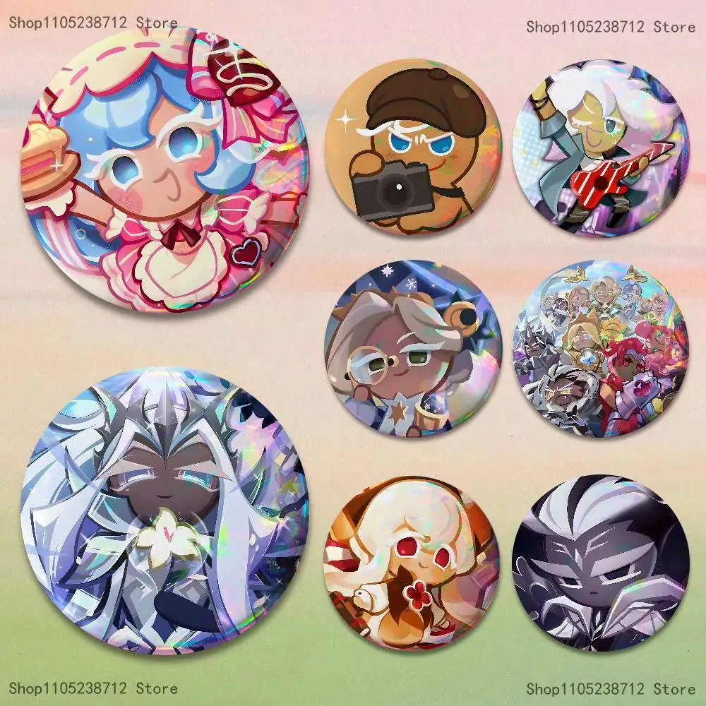 Funny Game Cute C-Cookies R-Runing Reflective Pin Tinplate Round Brooch Cartoon Cosplay Badges for Bag Hat Toys Gifts
Funny Game Cute C-Cookies R-Runing Reflective Pin Tinplate Round Brooch Cartoon Cosplay Badges for Bag Hat Toys Gifts