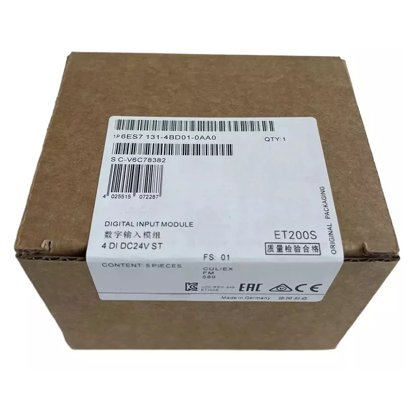 Продукты Spot Stock 6ES7131-4BD01-0AA0 6ES7 131-4BD01-0AA0 Модуль цифрового ввода Совершенно новый оригинальный доступный контроллер Plc
Продукты Spot Stock 6ES7131-4BD01-0AA0 6ES7 131-4BD01-0AA0 Модуль цифрового ввода Совершенно новый оригинальный доступный контроллер Plc