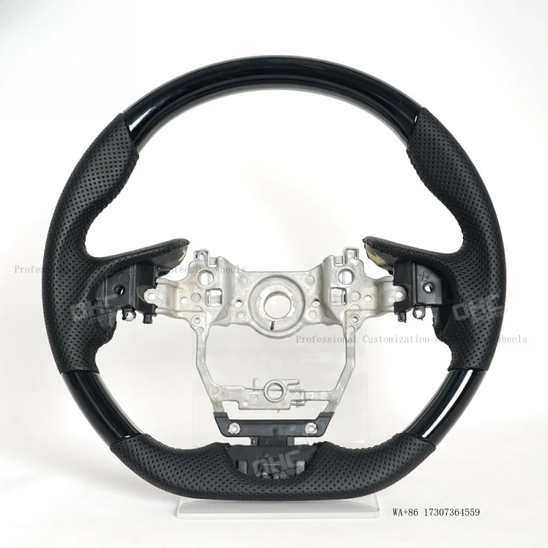 Suitable for Lexus LC500 sports car steering wheel modification and upgrade to a three-section high-end spray-coated black steer
Suitable for Lexus LC500 sports car steering wheel modification and upgrade to a three-section high-end spray-coated black steer