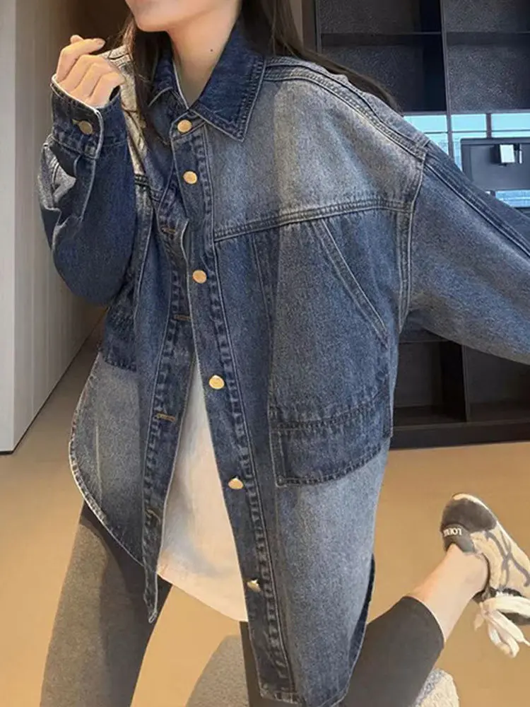 Women's Denim Jacket Spring Autumn New Style Casual Lazy Fashion High-End Versatile Top plus Size Female Clothing
Women's Denim Jacket Spring Autumn New Style Casual Lazy Fashion High-End Versatile Top plus Size Female Clothing