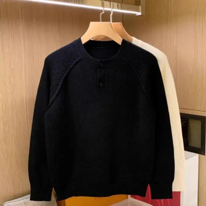 Korean fashion solid color stand up collar men's knitted sweater autumn and winter casual youth rogue handsome pullover jacket
Korean fashion solid color stand up collar men's knitted sweater autumn and winter casual youth rogue handsome pullover jacket