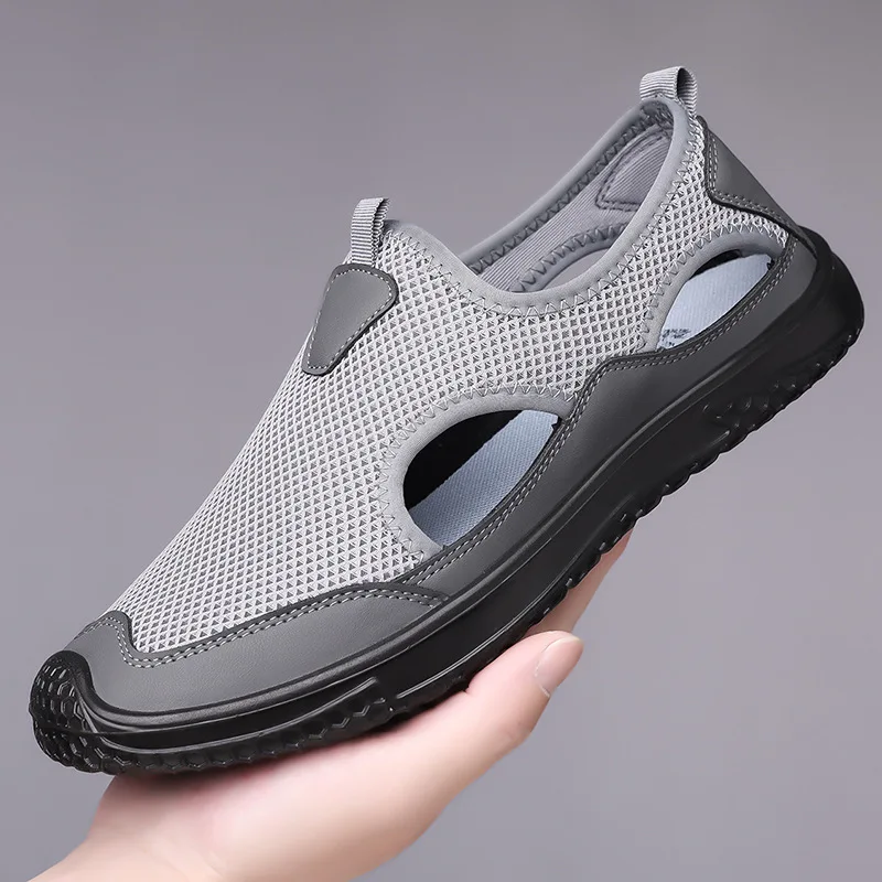 2026 New Men Sandals Casual Solid Color Mesh Breathable Hollow Out Soft Sole Clogs Summer Sports Shoes 38-46
2026 New Men Sandals Casual Solid Color Mesh Breathable Hollow Out Soft Sole Clogs Summer Sports Shoes 38-46