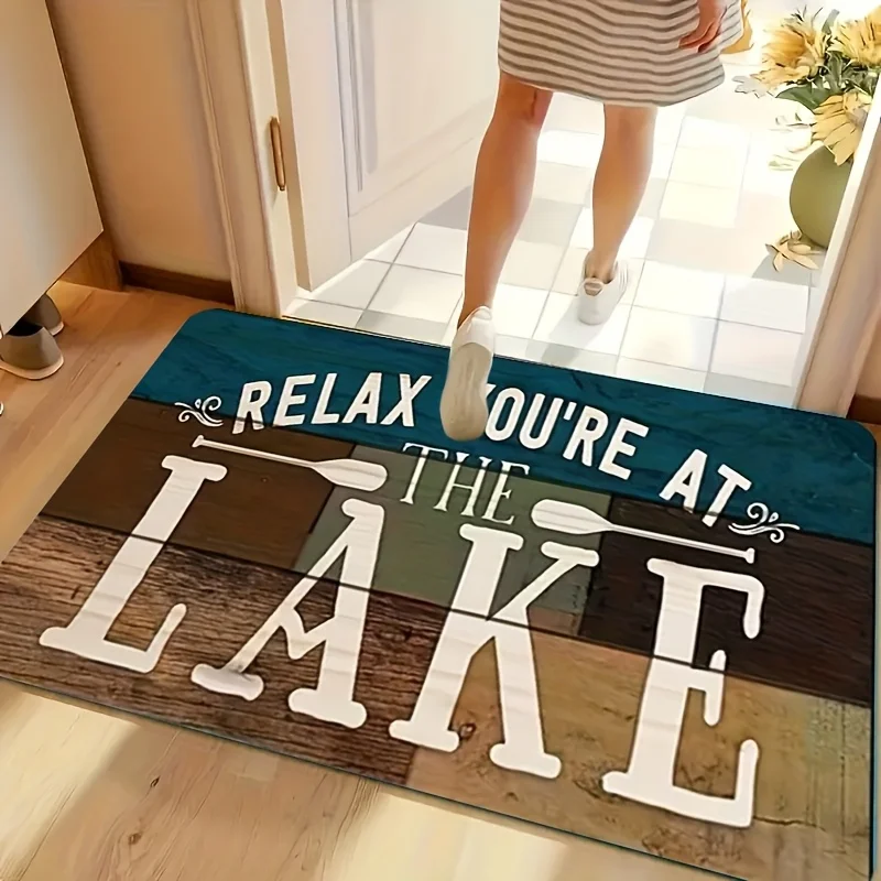 1x Lake View Anti-Slip Doormat - Machine Washable Polyester Rug, Great for Entryways, Bedrooms and Outdoors
1x Lake View Anti-Slip Doormat - Machine Washable Polyester Rug, Great for Entryways, Bedrooms and Outdoors