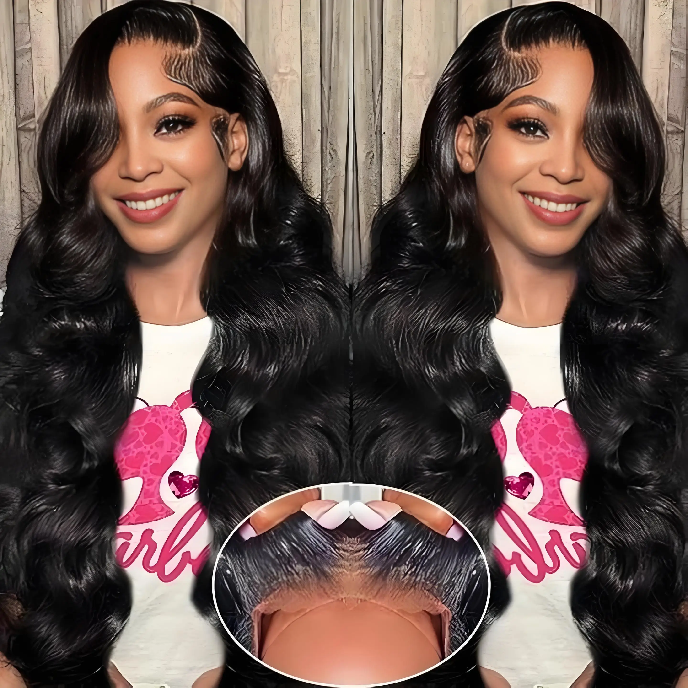 Парик с волнистыми волосами 40, 42, 46 дюймов, 13x6, с предварительно выщипанной линией роста волос, 100% натуральные человеческие волосы, 13x4 HD кружевной фронтальный парик, натуральный черный цвет, для женщин, плотность 220%
Парик с волнистыми волосами 40, 42, 46 дюймов, 13x6, с предварительно выщипанной линией роста волос, 100% натуральные человеческие волосы, 13x4 HD кружевной фронтальный парик, натуральный черный цвет, для женщин, плотность 220%