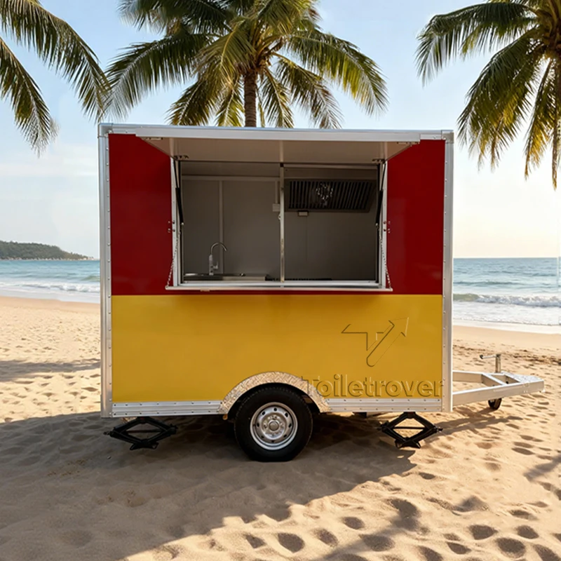 Commercial Mobile Food Trailer Business Sale Hot Dog Burger Doner Kebab Fried Chicken Food Truck with Full Kitchen
Commercial Mobile Food Trailer Business Sale Hot Dog Burger Doner Kebab Fried Chicken Food Truck with Full Kitchen