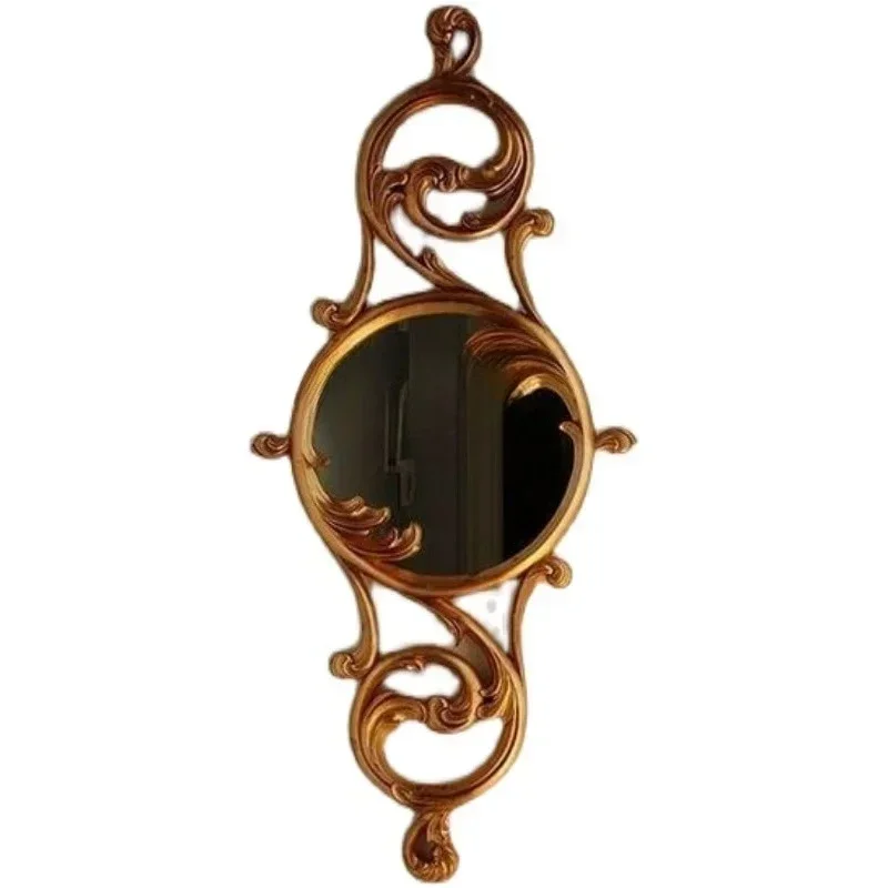TTD06 French Retro Wall Carved Art Mirror American Irregular Wall Hanging Porch Dining Table Background Wall Decorative Mirror
TTD06 French Retro Wall Carved Art Mirror American Irregular Wall Hanging Porch Dining Table Background Wall Decorative Mirror