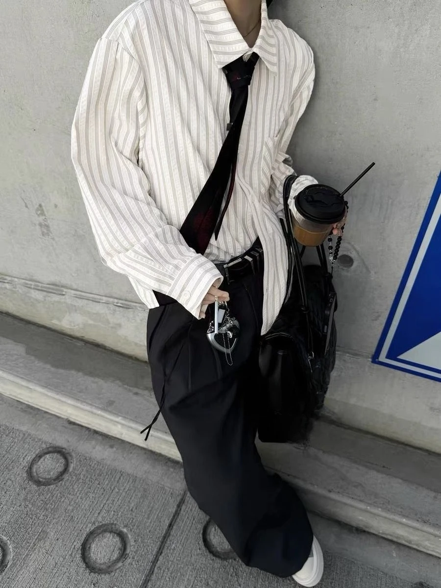 American Style Men Cleanfit Long Sleeve Shirt Jacket Striped Slim Fit Casual Tops 2026 Fashion Trend Streetwear Daily Wear New
American Style Men Cleanfit Long Sleeve Shirt Jacket Striped Slim Fit Casual Tops 2026 Fashion Trend Streetwear Daily Wear New