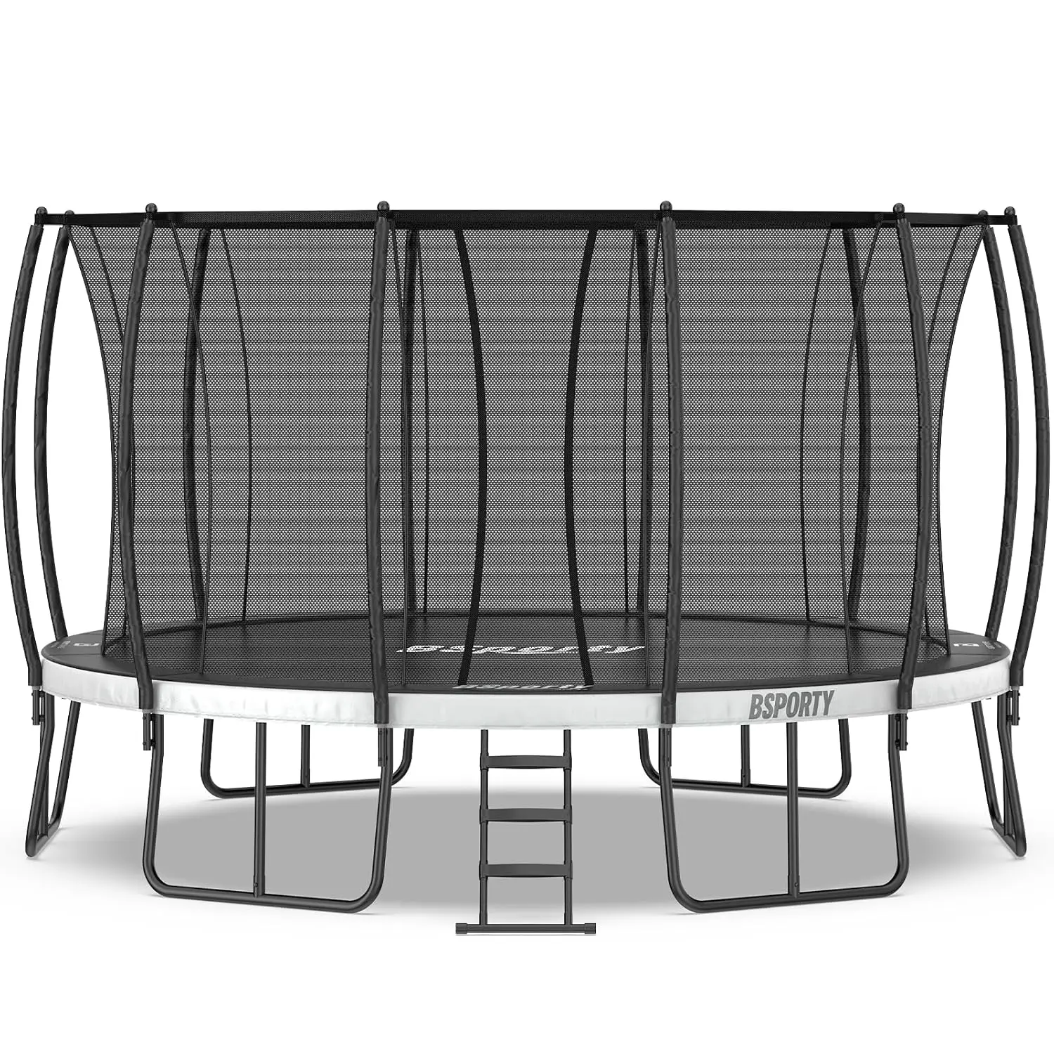 10-16FT Outdoor Trampoline with Enclosure Net,5 U-Legs Center Support,ASTM Safe,Kids & Adults Backyard Play,Custom
10-16FT Outdoor Trampoline with Enclosure Net,5 U-Legs Center Support,ASTM Safe,Kids & Adults Backyard Play,Custom
